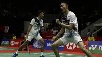 Indonesia Masters: Suara Teriakan Orang Tua Jadi Kunci Kemenangan Fajar / Rian