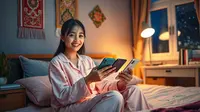 253 Pantun Tidur Romantis dan Lucu untuk Ucapan Selamat Malam