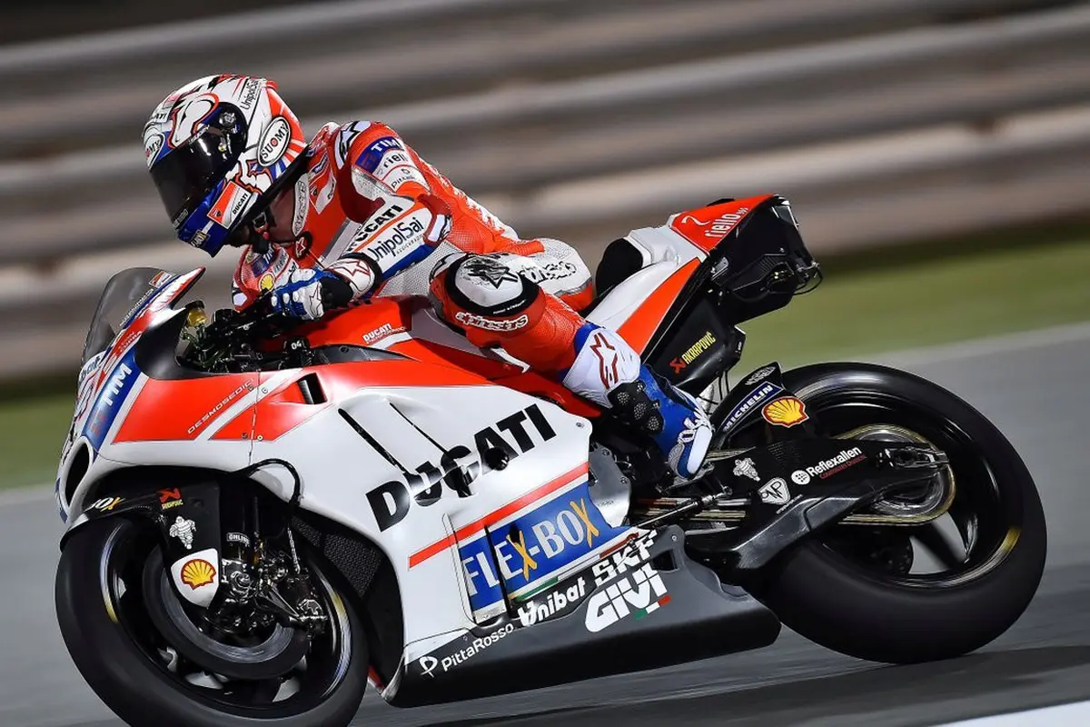 Andrea Dovizioso, Tes MotoGP Qatar