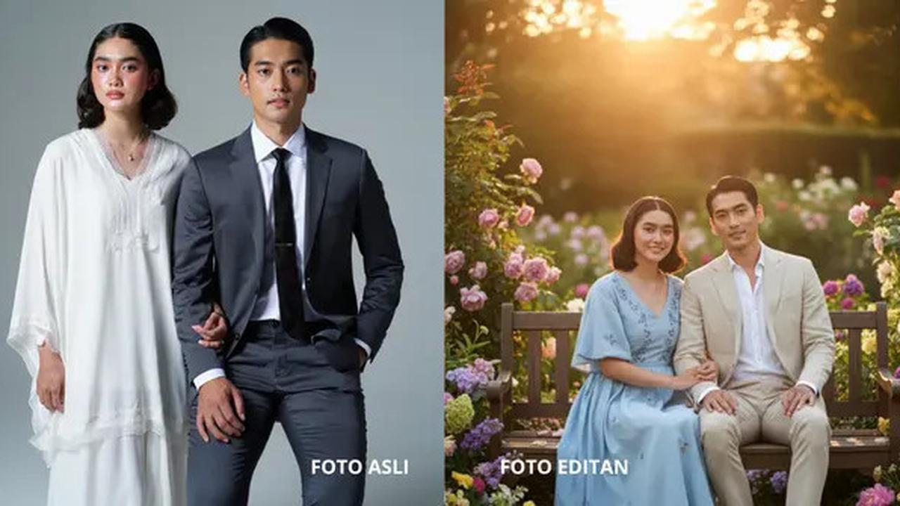 7 Prompt Gemini AI Edit Foto Berdua dengan Pacar, Tak Perlu Bingung Pilih Tempat Foto