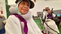 Muna Musi, jemaah haji asal Jailolo, Halmahera Barat, Maluku Utara. (dok. Liputan6.com/Dinny Mutiah/MCH 2025)