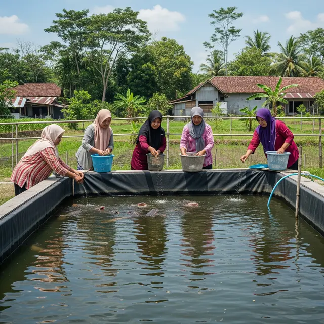 Inspirasi Budidaya Lele untuk Kelompok Ibu Desa Usia 40 Tahun ke Atas