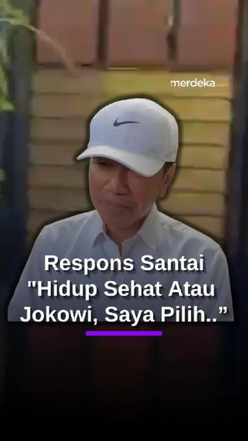 Jokowi Siap Gaspol Keliling Indonesia: Kalau Ada Pilihan, Saya Mau Hidup Sehat
