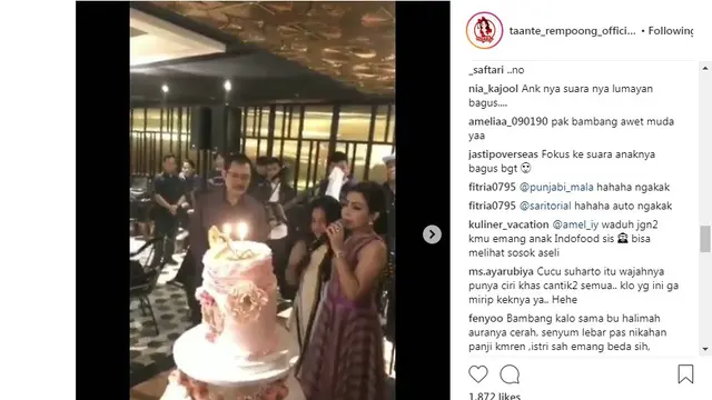 Mayangsari (Foto: Instagram/@ taante_rempoong_officiaall)