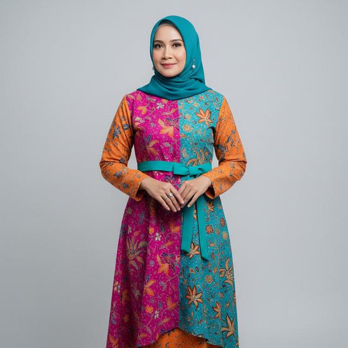 10 Model Baju Gamis Batik Ibu Ibu Terbaru, Ini Padu Padan yang Bikin Terlihat Muda di 2025
