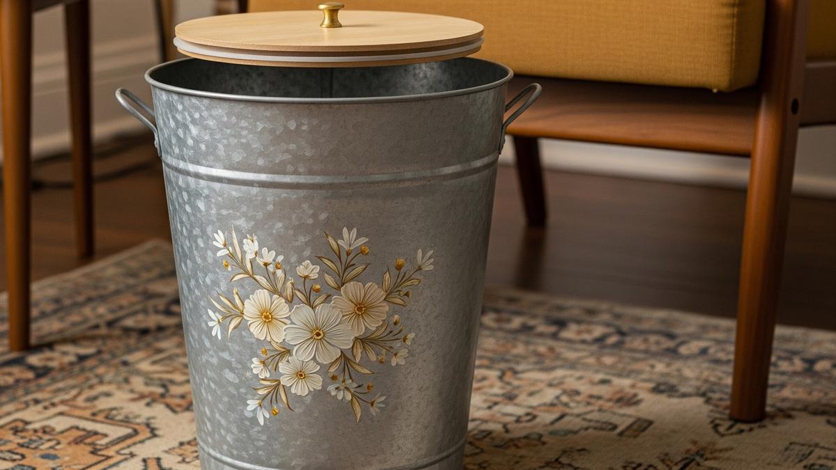 7 Ide Kreatif Tempat Sampah Estetik dari Ember Bekas yang Mudah Ditiru di Rumah