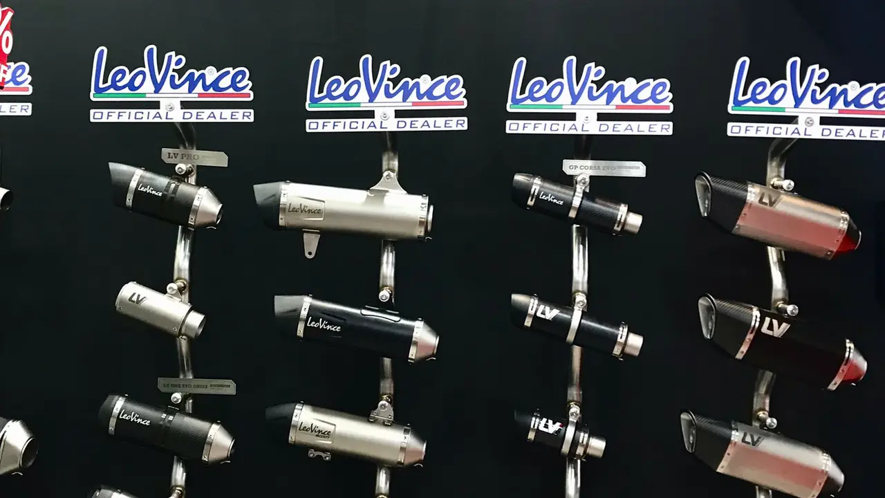 Knalpot LeoVince di IMHAX 2026