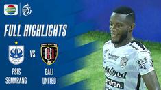 Berita video highlights BRI Liga 1, pertandingan antara Bali United melawan PSIS Semarang Bali United meraih kemenangan tipis atas PSIS Semarang