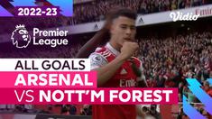 Berita video highlights Liga Inggris, Arsenal kalahkan Nottingham Forest dengan skor telak 5-0, Minggu (30/10/22)