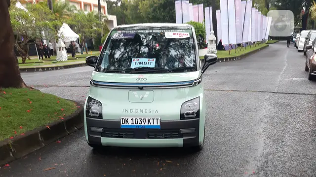 Mobil listrik Wuling Air ev menjadi Official Car Partner KTT G20 Bali.