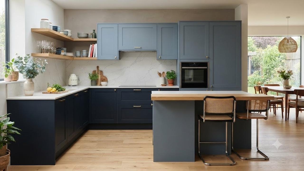 Navy, Slate Blue, dan Smoky Blue (AI Generated)
