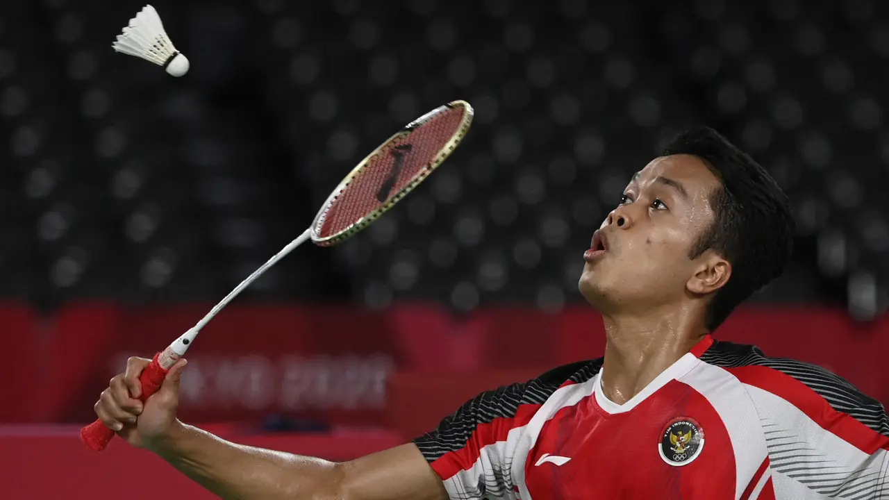 Badminton Olimpiade Tokyo 2020 Anthony Sinisuka Ginting