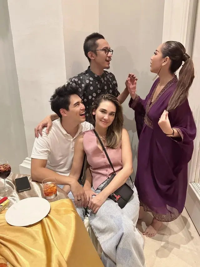 Luna Maya dan Maxime Bouttier
