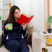 ilustrasi menikmati me-time dengan membaca buku/copyright freepik.com/stockking