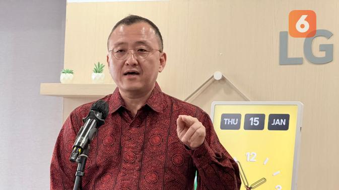 Media Entertainment Solution (MS) Product Director LG Electronics Indonesia, Pauls Park. (Liputam6.com/ Iskandar)