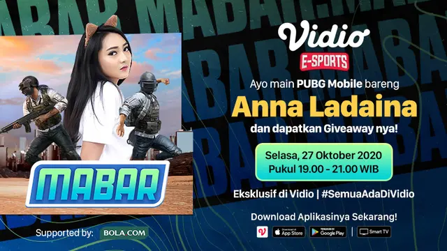 Main Bareng PUBG Mobile bersama Anna Ladaina