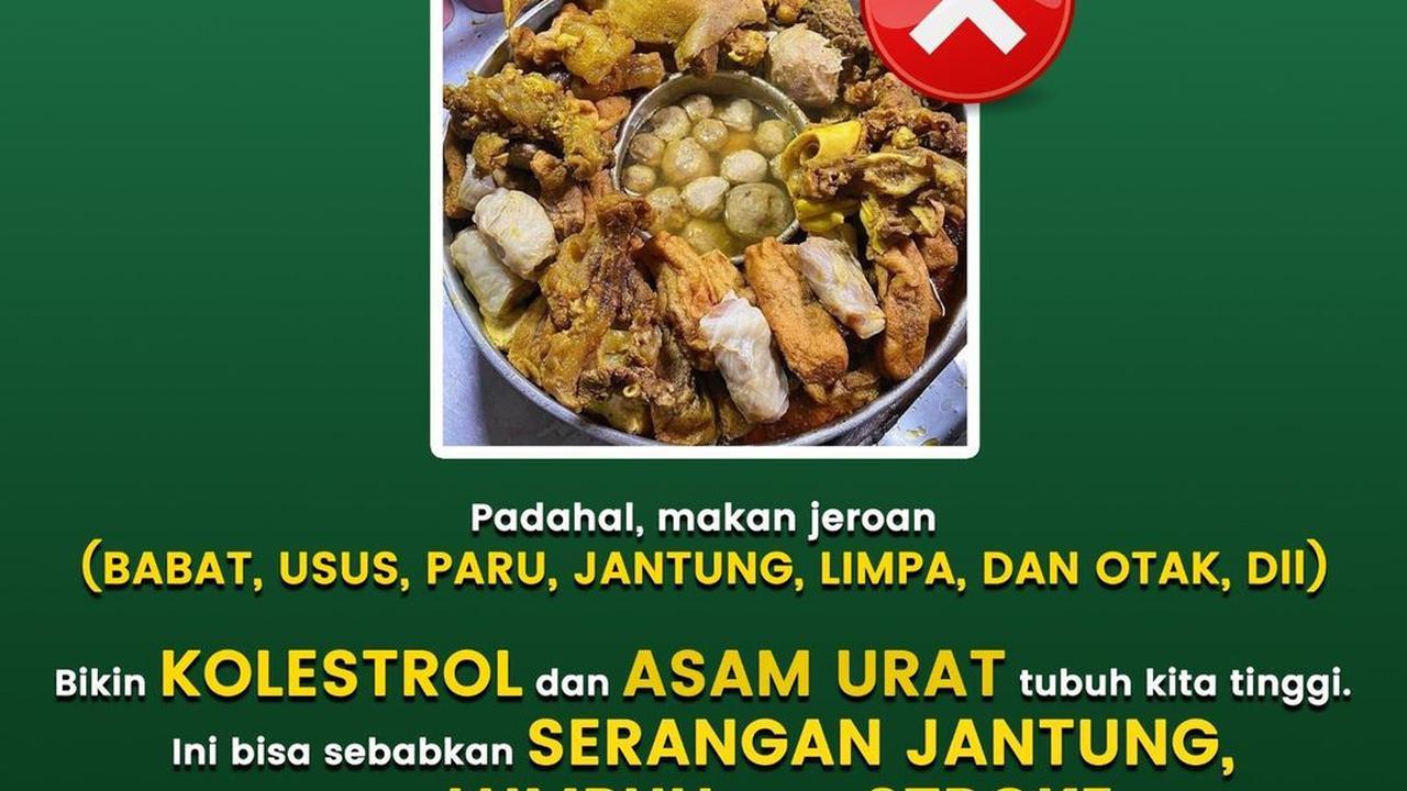 Kebiasaan makan prajurit TNI AD ketiga yaitu menganggap jeroan tinggi protein seperti daging. <br>