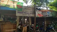 Salah satu lokasi di Kampung Pecah Kulit yang saat ini menjadi Pasar tradisional (Liputan6.com/Ika Defianti)