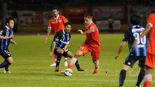 Persija Jakarta Ditekuk Gamba Osaka
