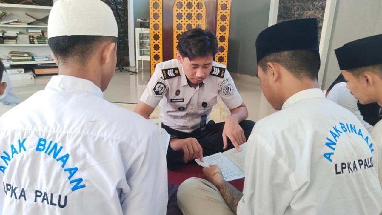 Ditjenpas Sulteng Perkuat Pembinaan Moral Anak Binaan LPKA Palu untuk Karakter Unggul
