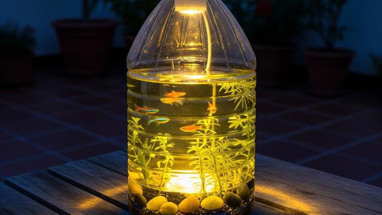 10 Desain Akuarium dari Galon Bekas, Bisa Percantik Teras Rumah