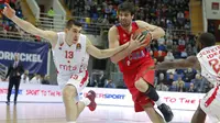 Los Angeles Clippers rekrut pemain baru asal Serbia, Milos Teodosic. (EPA/Sergei Ilnitsky)