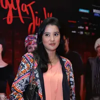 Usai menghadiri seminar hukum internasiolan di Kemendikbud, Jakarta Pusat, Rabu (6/4/2016), istri pembalap Ananda Mikola ini dapat dukungan dari keluarganya. Yang terpenting bisa membagi waktunya. (Nurwahyunan/Bintang.com)