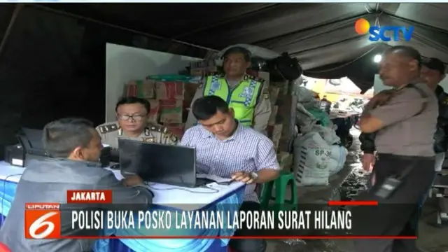 Rencananya, pos ini akan dibuka sampai seluruh warga Krukut yang menjadi korban kebakaran selesai mengurus surat laporan kehilangan.