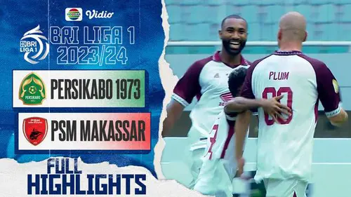 VIDEO: Highlights BRI Liga 1,  PSM Menang 1-0 atas Persikabo 1973 Meski Kalah Jumlah Pemain