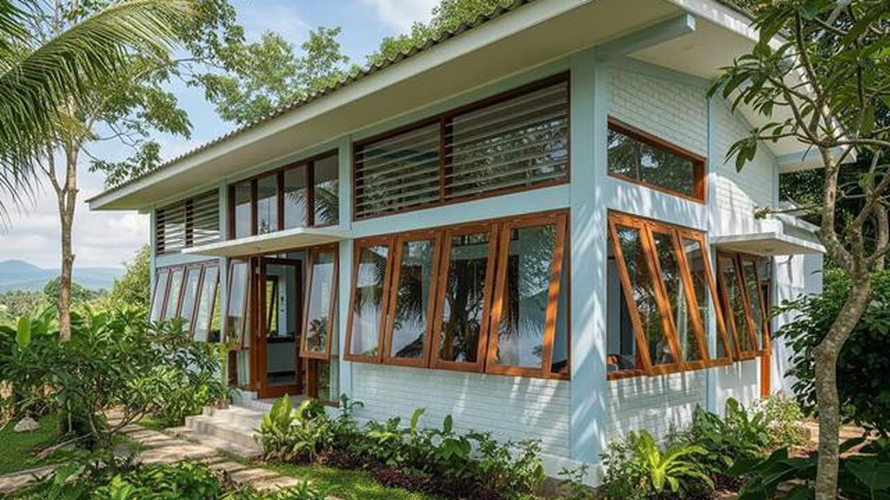 7 Desain Rumah Kecil Tapi Tetap Adem Tanpa AC Berkat Ventilasi Silang, Solusi Hemat Energi di Iklim Tropis