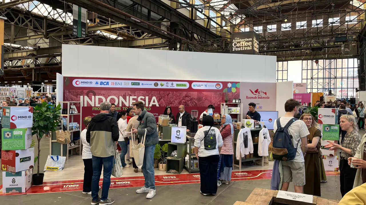 Kopi Keberlanjutan Indonesia Unjuk Gigi di Amsterdam Coffee Festival 2025, Arabika Pangalengan Jadi Favorit