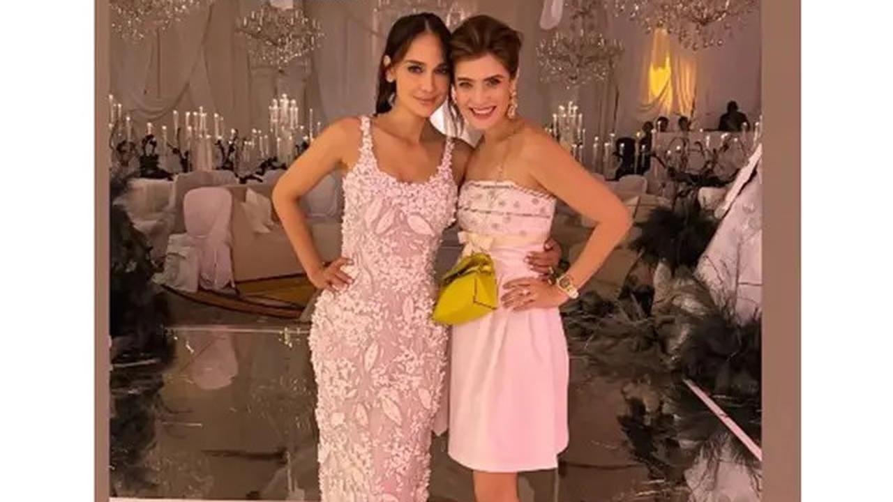 6 Potret Carissa Putri dan Rianti Cartwright di Resepsi Luna Maya, Reuni Ayat-Ayat Cinta
