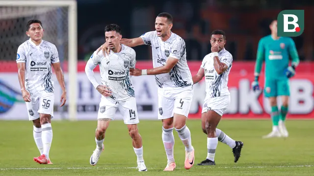 Persija Jakarta Vs Borneo FC Samarinda.