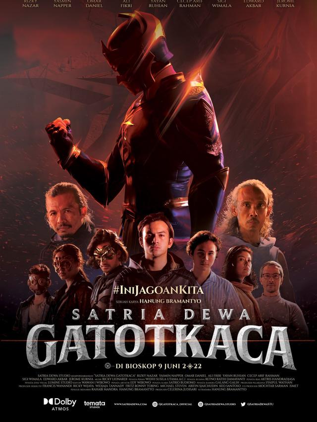 Poster film Satria Dewa: Gatotkaca.