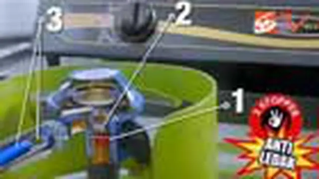 Kompor Gas dan Regulator Anti-Ledak dari Tecstar