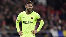 Lionel Messi saat pertandingan Barcelona menghadapi Atletico Madrid di stadion Wanda Metropolitano, Madrid pada 24 November 2018. (AFP/Javier Soriano)