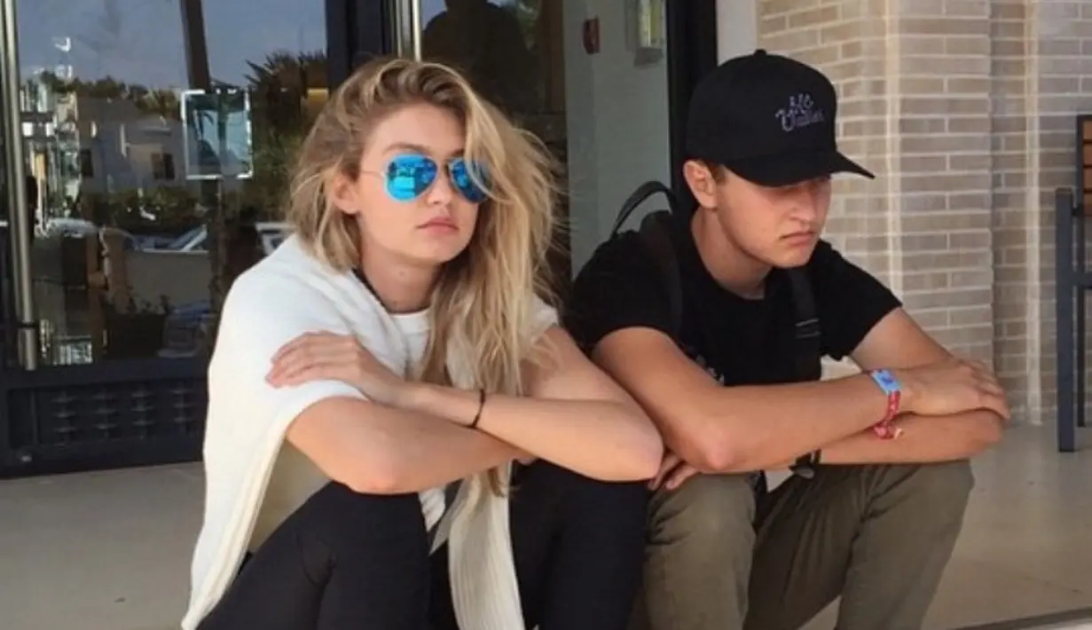 Gigi benar-benar tak ingin adiknya berharap pada Kendall Jenner. (instagram/anwarhadid)