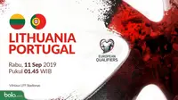 Kualifikasi Piala Eropa 2020 - Lithuania Vs Portugal (Bola.com/Adreanus Titus)