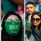 Potret Fans Wanita Arab Saudi Ramaikan Laga Lawan Polandia di Piala Dunia 2022 (AP Photo)