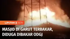 Sebuah masjid di Kampung Nagrog, Garut, Jawa Barat, ludes terbakar. Pelaku diduga merupakan orang dengan gangguan jiwa.