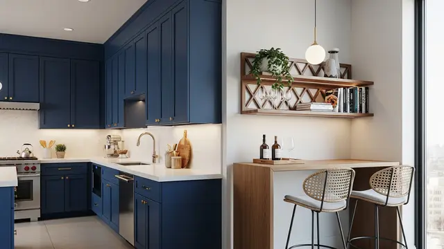 Model Dapur Minimalis Mini Bar