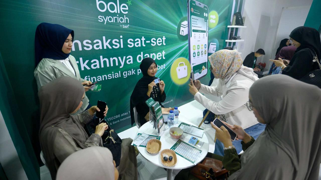FOTO: Bank BSN Perluas Akuisisi Nasabah Melalui Abaya Pavilion