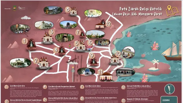Peta Perjalanan Ziarah Religi Katolik di Labuan Bajo Resmi Dirilis, Simak 12 Rekomendasi Destinasinya