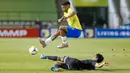 Gabriel Veron adalah pemain terbaik pada ajang Piala Dunia U-17 2019 di Brasil. (AFP/Miguel Schincariol)