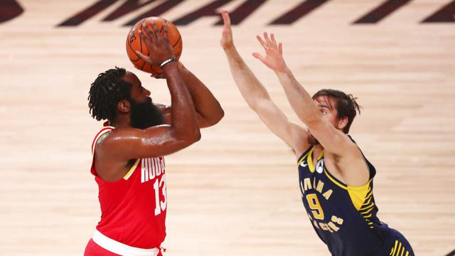 James Harden Cetak 45 Poin, Houston Rockets Tetap Kalah dari Indiana Pacers