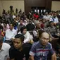 Suasana ruang sidang Jessica sebelum di mulai, Jakarta, Kamis (27/10). (Liputan6.com/Faizal Fanani)