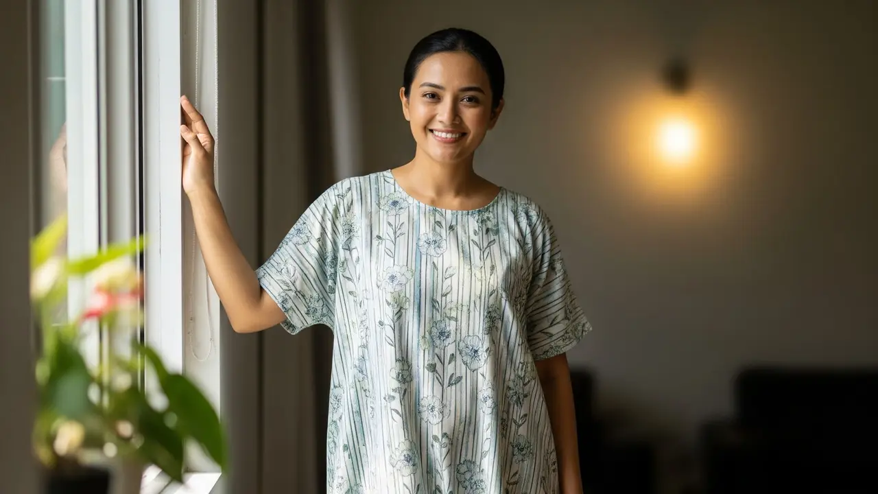 Tips Memilih Daster yang Tahan Lama dan Tidak Mudah Kusut, Nyaman Dipakai Harian