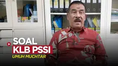 Berita video komentar Komisaris PT Persib Bandung Bermartabat, Umuh Muchtar, soal KLB (Kongres Luar Biasa) PSSI yang akan digelar dalam waktu dekat.