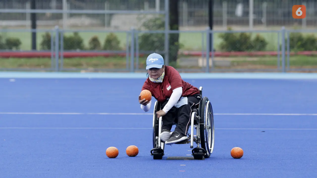 Latihan Lawn Bowls Jelang Asian Para Games 2018