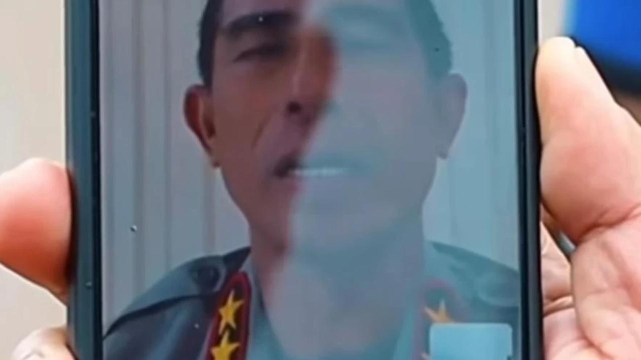 Jenderal polisi video call